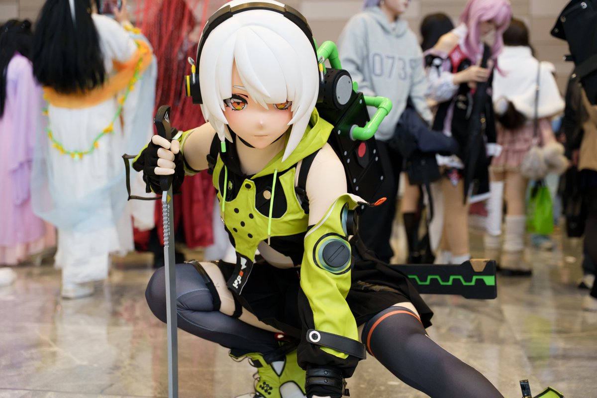 Karly_Lilia's tweet photo. 摄影：@XWindhover
#kigurumi #着ぐるみ #ZenlessZoneZero #anbydemara https://t.co/GSVFNFq74K
