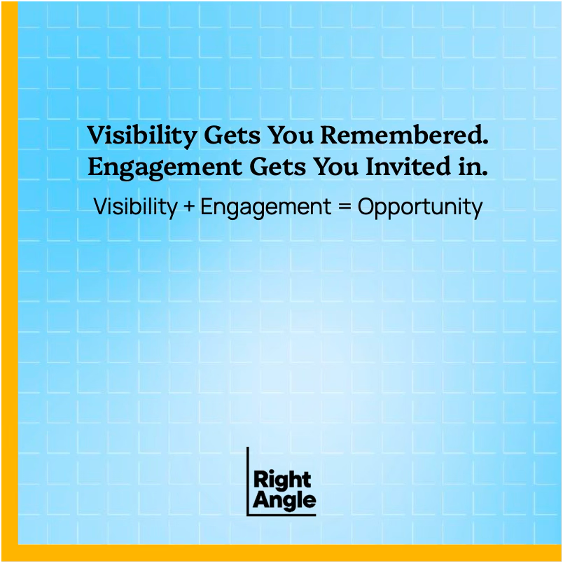 quigster's tweet photo. Visibility Gets You Remembered.
Engagement Gets You Invited In.

https://t.co/M4gCcTYT5i https://t.co/bcYGllyc1O