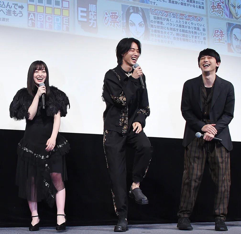 kentoo____pi's tweet photo. 大好きな御三方( ˶ｰ̀֊ｰ́ )੭”
#山﨑賢人 #吉沢亮 #橋本環奈 #キングダム https://t.co/UqhSwvAzXz