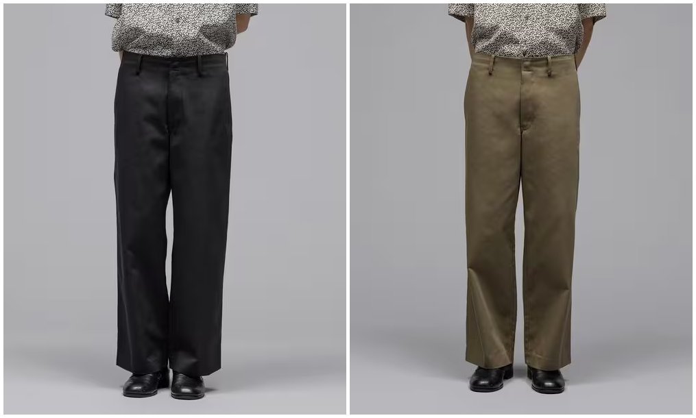 Dickies × monkey time 2026 SS “ツイル ローライズ バギー パンツ