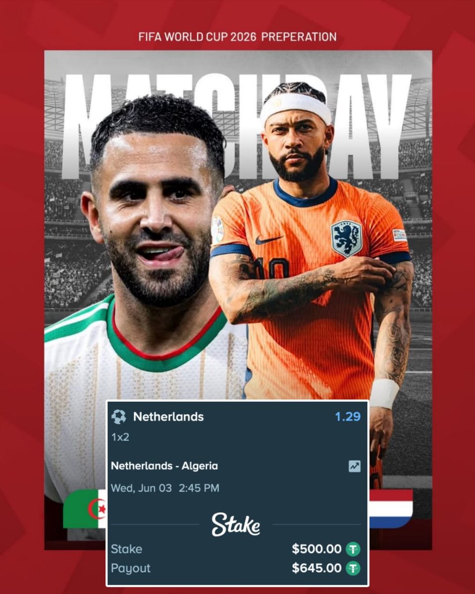 MichaelCarrickx's tweet photo. Algeria may be used to scoring first, but De Kuip has spent the last 3 decades teaching visitors that the first goal isn't always enough. 🇳🇱 https://t.co/yF6VhI9E8g