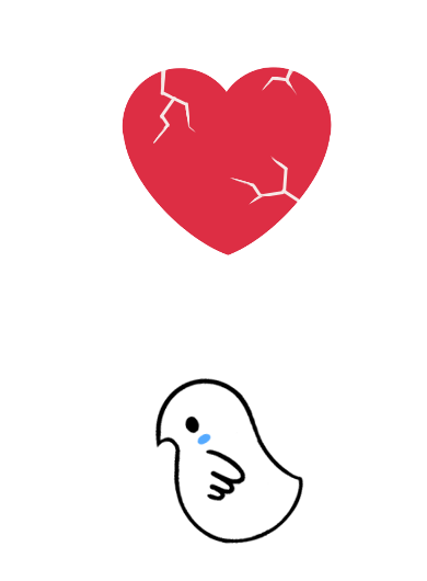 Piyofu_line1's tweet photo. All kinds of hearts 🥰 
Heart No.1: A cracked heart 
The little white character looks down a bit, trying to hold it together 😔 
I hope this helps you express those delicate, hard‑to‑say feelings 😊  

#LINEStickers #Heart #CrackedHeart https://t.co/tw50h0Awbc