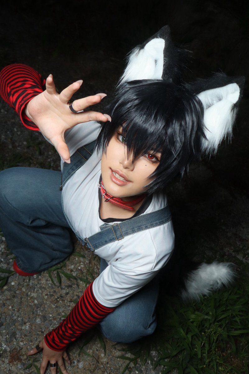 0isii_umai0's tweet photo. hpmi cosplay 🐺1️⃣

　　「 お菓子くれなきゃ…
　　　　　　　　喰っちまうぜ⁇ 」
． https://t.co/Sge1UP82fh