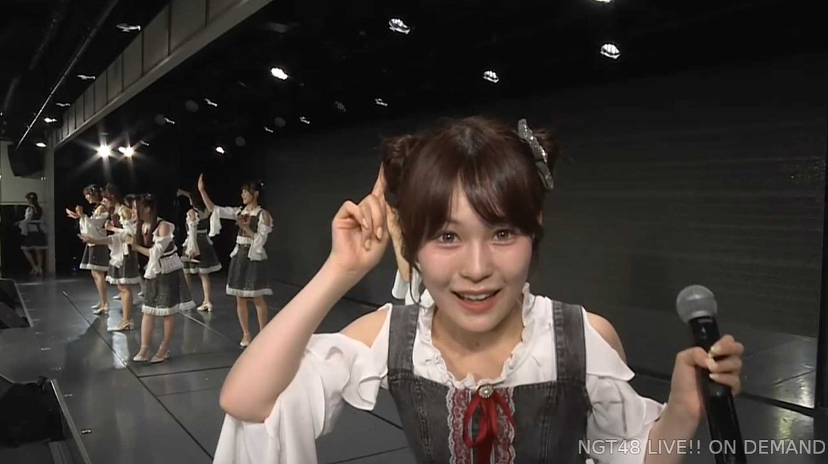 夜のサイドカメラ出演⑤ #磯崎菜々 #北村優羽 #シアターの女神公演 #NGT48