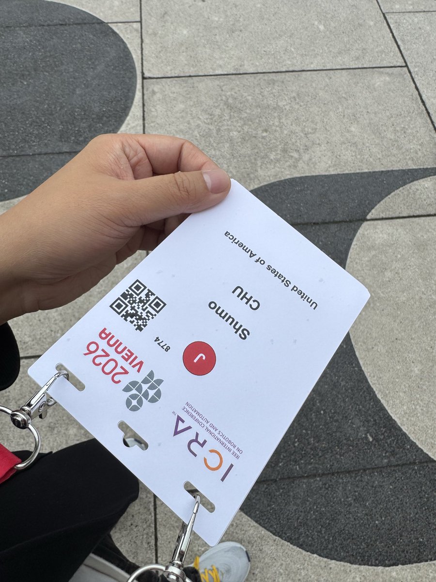 shumochu's tweet photo. I bring Ego1 with me at ICRA. DM me if you want to try it in person. https://t.co/zWZzv6QPqf