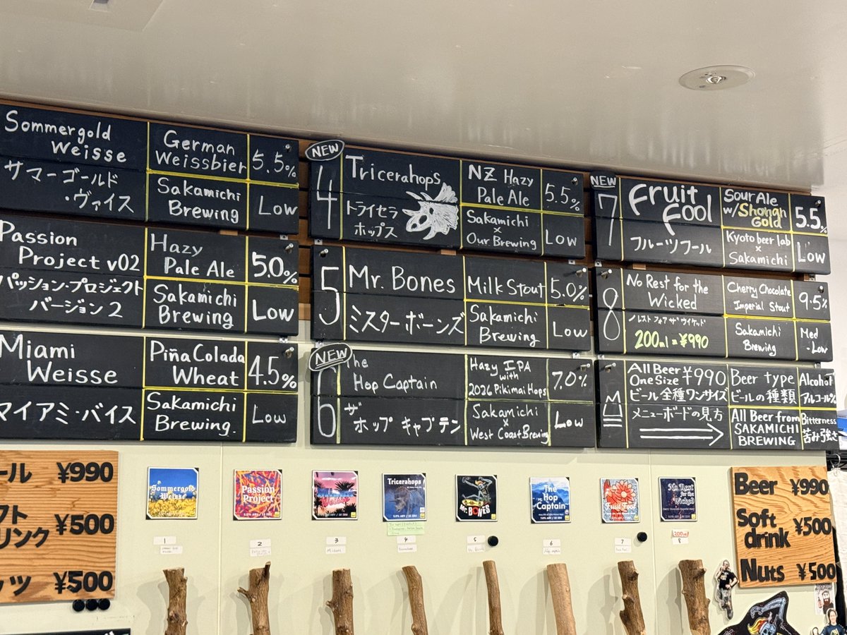 SakamichiさんとWCBとのコラボビールのSakamichiさん版 今年のPikimai