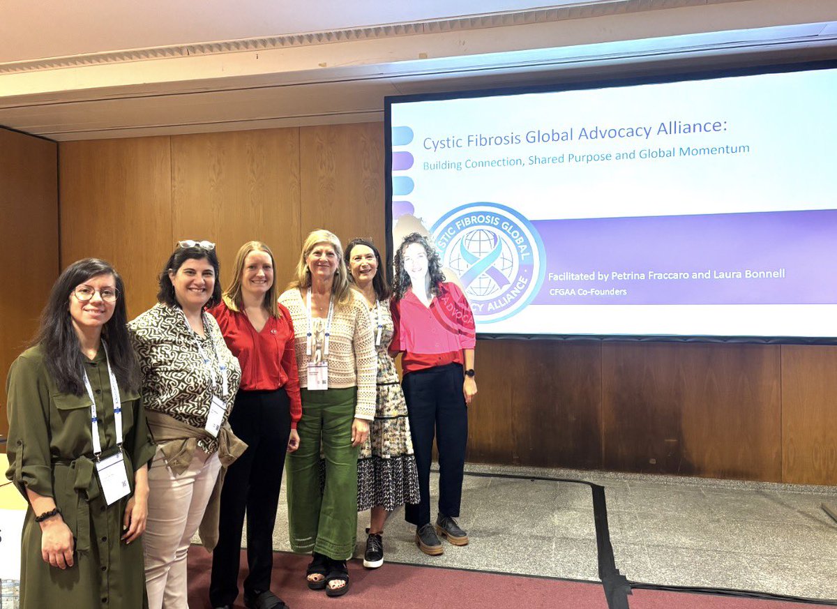 RoadmapToCF's tweet photo. At the @ECFSConference @ecfs and having the best time. Already in a half day it has been so worth it! I have already met extraordinary people. Just a snapshot of some of them! Advocacy and scientists: it’s the best mix! https://t.co/XQvHlvAALO