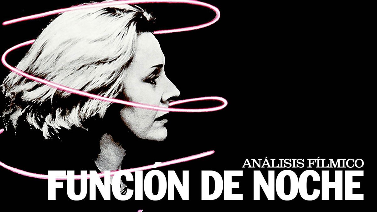 Serrano2Aaron's tweet photo. Nuevo análisis fílmico: En mi lectura de "Función de noche" reivindico a la Josefina Molina directora, la creadora de formas, una maestra del encuadre y de la economía narrativa
https://t.co/Yx1tf9f9YK https://t.co/v8GPGbiLaq