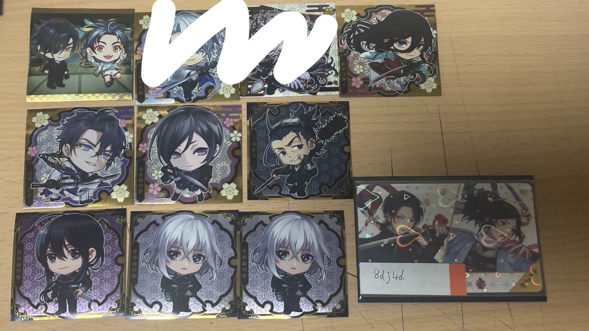 8dj4d's tweet photo. 【交換】
にふぉるめーしょん　にふぉるめ　刀剣乱舞　とうらぶ　ウエハース

【譲】
画像1、2枚目

【求】
3枚目

郵送交換のみ。
★⇔★のみ
過去弾もあり難しいとは思いますが検索からでもお気軽にお声掛け下さいませ。 https://t.co/UJ9OPJGROk