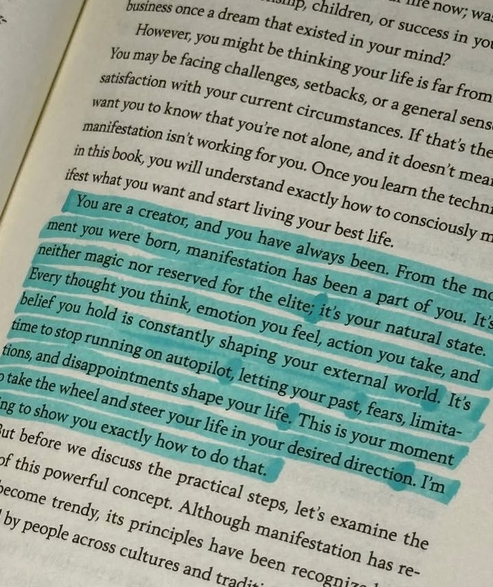 Ruleariand0's tweet photo. "Manifestation isn't magic; it's the result of our thoughts, emotions, and actions working together." https://t.co/uhTCGHxN28