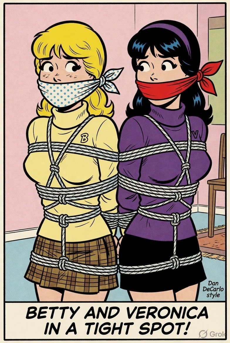 Ozipaul's tweet photo. #AI-Damsels Betty and Veronica https://t.co/oWZWBwlrDF