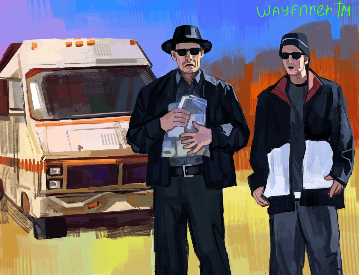 WayfarerTM's tweet photo. #artmoots #artshare #breakingbad
Breaking bad

  My telegram channel: WayfarerTM https://t.co/kii1Ms5ZZv