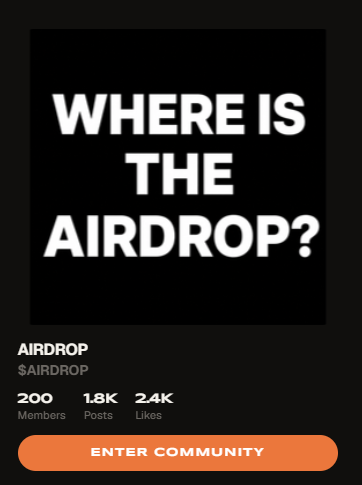 PumpAirdrop's tweet photo. Looks like we reached 200 members overnight.

Only 70 away from #1 now.

Let’s do it https://t.co/5EpjnvaDW2