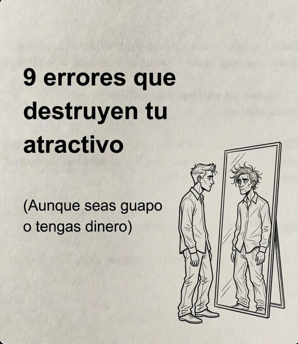 IronStrategy's tweet photo. 9 errores que destruyen tu atractivo 

(aunque seas guapo o tengas dinero)

- Hilo - 🧵 https://t.co/gAct5jIBiG