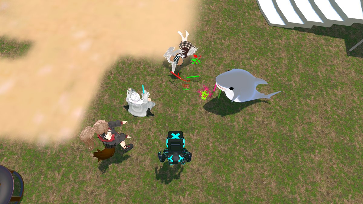 virtualsanjo's tweet photo. 【VRC】#バーチャルSANJO 5分待ち合わせ集会｜20:55〜

先日、集会後に突如始まったクイズ大会。
なかなか盛り上がったんですが、難問でした…

どんなクイズか気になる方は、ぜひSANJOへ
ちなみに結構むにゃっとする感じです

#VRChat 
#クイズ https://t.co/Qakt44YkXL