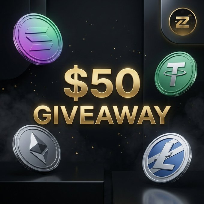 ZenMasterEU's tweet photo. ZenmasterEU's $50 Crypto GIVEAWAY! 🪙

$50 x 1 WINNER 🎉

$ETH $SOL $USDT $ETH $LTC

Straight to your Crypto Wallet! 👛

☑️ Follow Us @ZenMasterEU
☑️ RT + LIKE
☑️ What Crypto do you want? Tag your Friend 

Winners will be rolled in 7 Days ⏰ https://t.co/ViCsZjeQgn