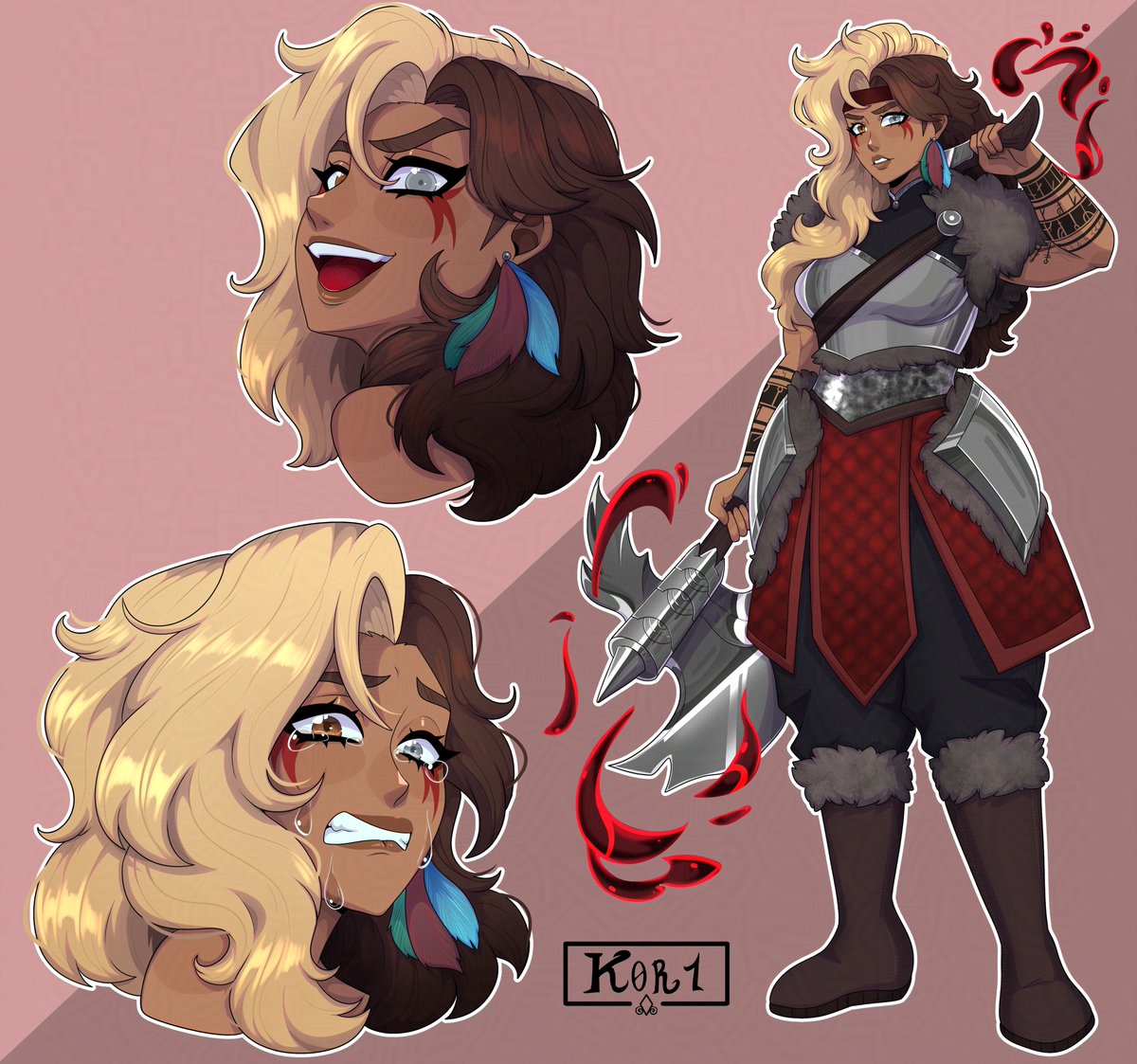 K0r1_Robit's tweet photo. Althea,Human Barbarian https://t.co/LONgzjDXfc