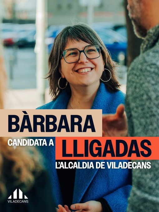 AgalloCat's tweet photo. Bàrbara Lligadas s'ha presentat 5 cops com a candidata d'ERC a l'alcaldia de #Viladecans: 
20 anys vivint de sous públics.
#vellapolítica. https://t.co/Q2PDTc0gVd