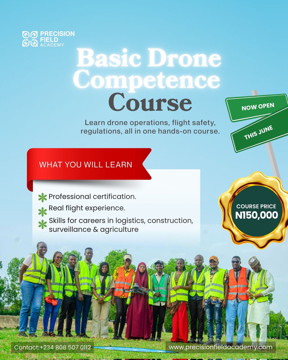 precisionfield_'s tweet photo. Something I wish someone said to me.

When you find something worth doing, take that chance. You never know when it could change your life. 
Start with something that excites you and educates you all at once.
The Basic Drone Competency Course is now available. https://t.co/B61n4DEiWZ
