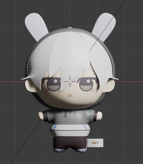 rkgkBL's tweet photo. wip
blenderで一から作ってるngぬい🐰
今のところめちゃくちゃ可愛い🐰 https://t.co/ymy9pugl39