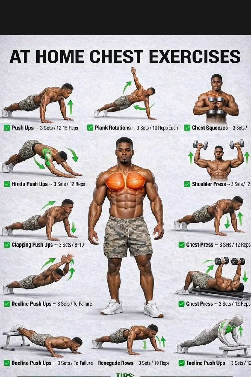 LimitlessPathHQ's tweet photo. Chest exercise at home https://t.co/yyvX8efMrp
