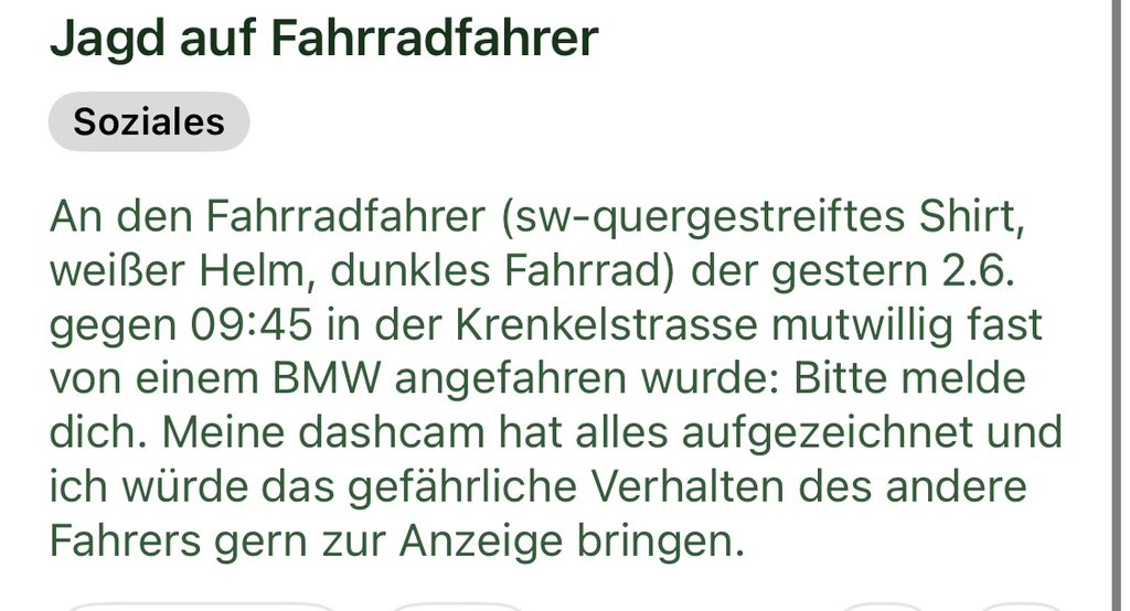 Azetbur's tweet photo. Aufruf wegen #autogewalt 

https://t.co/6v72NM63RH https://t.co/hAROEKWLsH