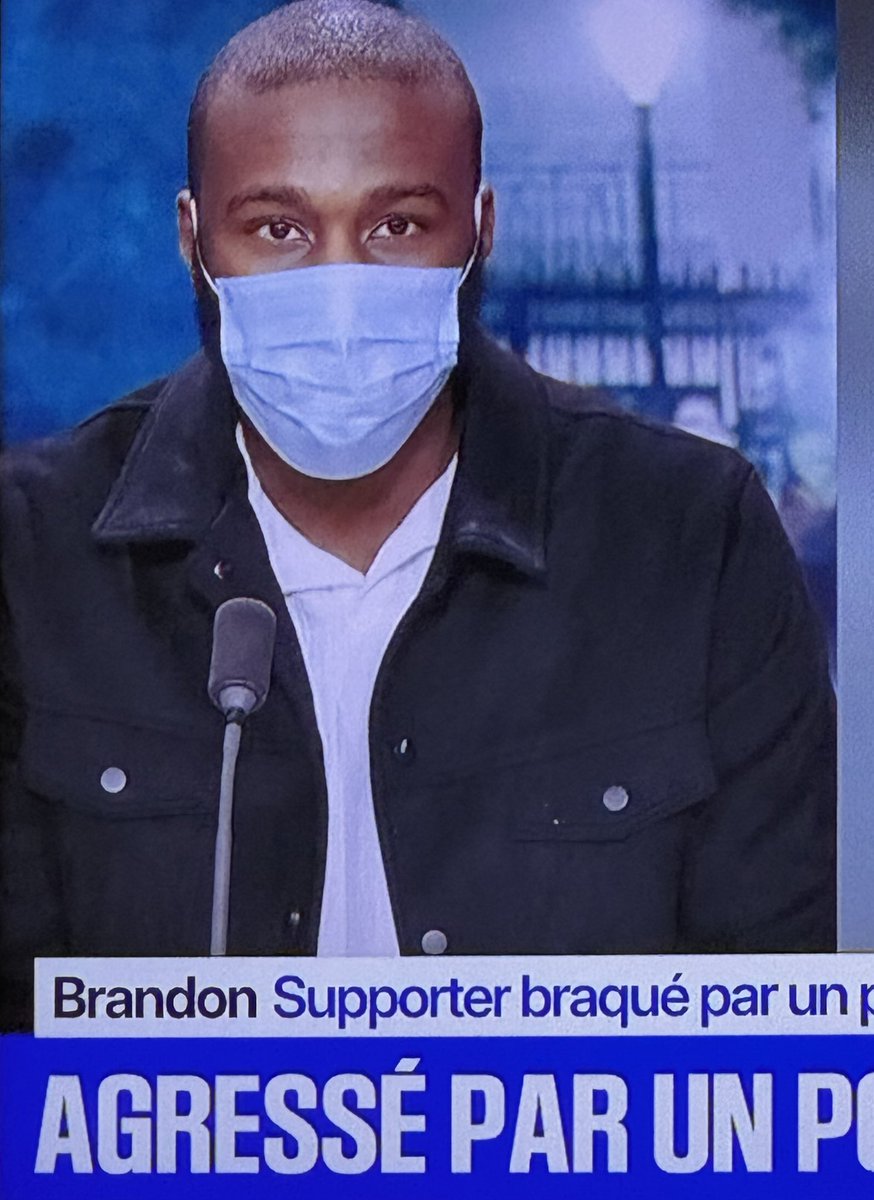LeGlaive's tweet photo. Vous avez aimé Hugues ?

Vous allez adorer « Brandon » (nom d’emprunt) supporter du PSG qui vient chialer sur @BFMTV https://t.co/1BmqdwWIM7
