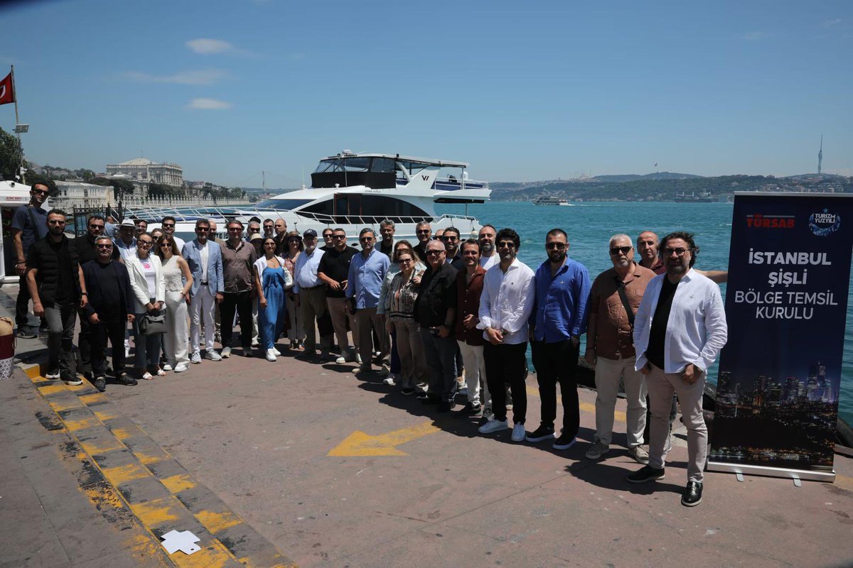 sislibtk's tweet photo. TÜRSAB Şişli BTK olarak, 3 Haziran 2026 Çarşamba günü İstanbul Boğazı’nda düzenlediğimiz " Yaza Merhaba” etkinliğimizde bölgemizde faaliyet gösteren seyahat acentelerimiz ile bir araya geldik.

Katılım sağlayan üyelerimize teşekkür eder, verimli bir sezon dileriz. https://t.co/laqYIujIGX
