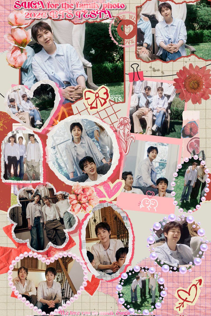 【希少】BTS FC継続 会場特典SUGA Our adorable #SUGA for the BTS family photo festa 2026