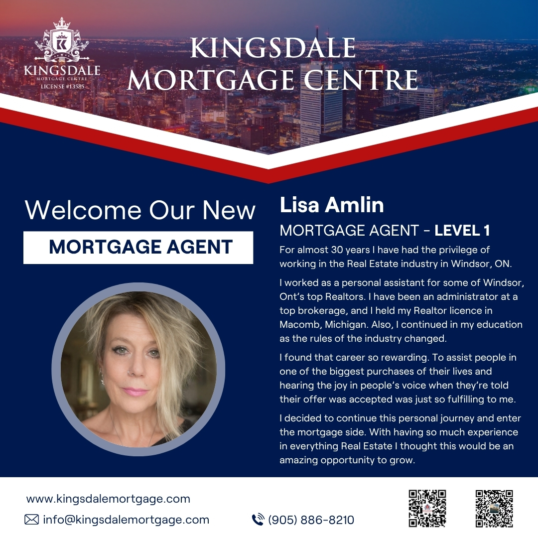 Kingsdalecentre's tweet photo. ✨ Welcome to Kingsdale Mortgage Centre, Lisa Amlin! ✨

📧 info@kingsdalemortgage.c
📞 (905) 886-8210

#KingsdaleMortgageCentre #KingsdaleMortgage #MortgageAgent #MortgageBrokerage #WelcomeToTheTeam #MortgageCareer #MortgageTraining #CanadianMortgage #OntarioMortgage https://t.co/eIAWh96eU8