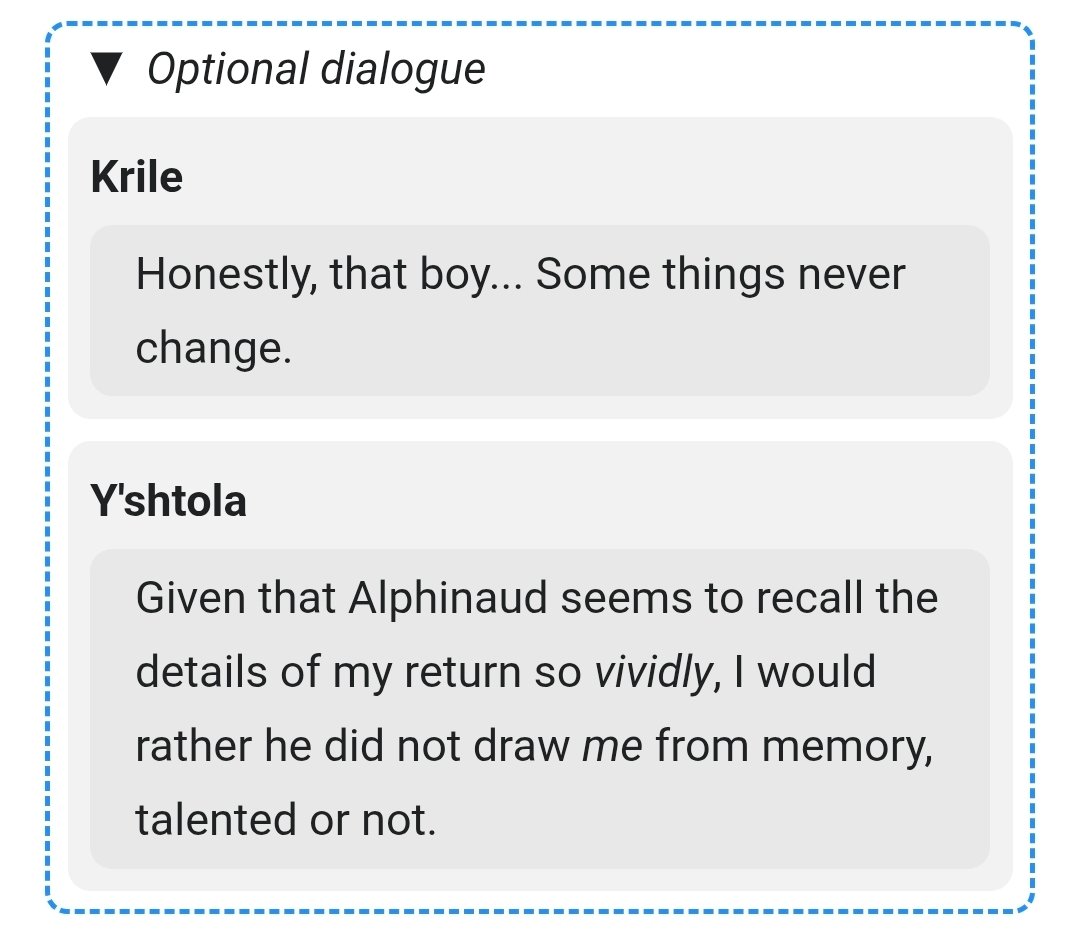 solstice0079's tweet photo. @MechaKittn the optional dialogue after that interaction is pretty funny too https://t.co/PsK9X9qTtO
