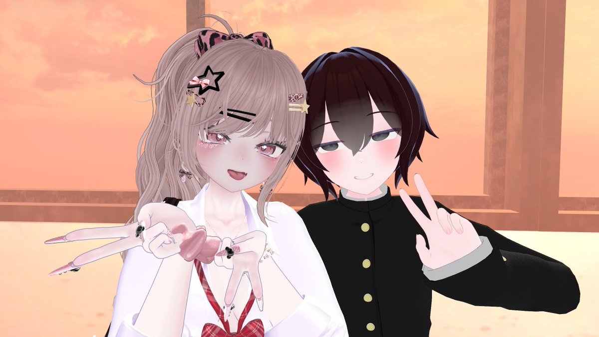 tyama______'s tweet photo. 初ギャルロールプレイでした‼️
放課後はカラオケかスポッチャかな〜wとか話していましたがそんな輝かしい青春は送ったことありません⬅️❓️😅💦

#あのめた https://t.co/78LbauyOsj
