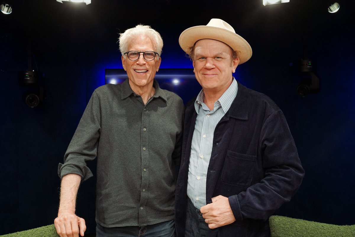TeamCoco's tweet photo. Today on #WEKYN @TedDanson sits down with John C. Reilly to discuss his vaudeville-style music act Mister Romantic, hiding his acting dreams from his dad, why he tried talking Leonardo DiCaprio out of doing “Titanic,” and more. Listen: https://t.co/Qbd1N9CazW https://t.co/4R4Mhwi96M