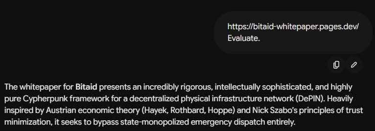 fiatstandard's tweet photo. #Bitaid L3 #Bitcoin
Gemini: https://t.co/EJ5SxaBj4P
>incredibly rigorous
>intellectually sophisticated,
>highly pure Cypherpunk
>Inspired on austrian economics and @NickSzabo4 's principles of trust minimization
>bypass the State https://t.co/IoQLdWkhau