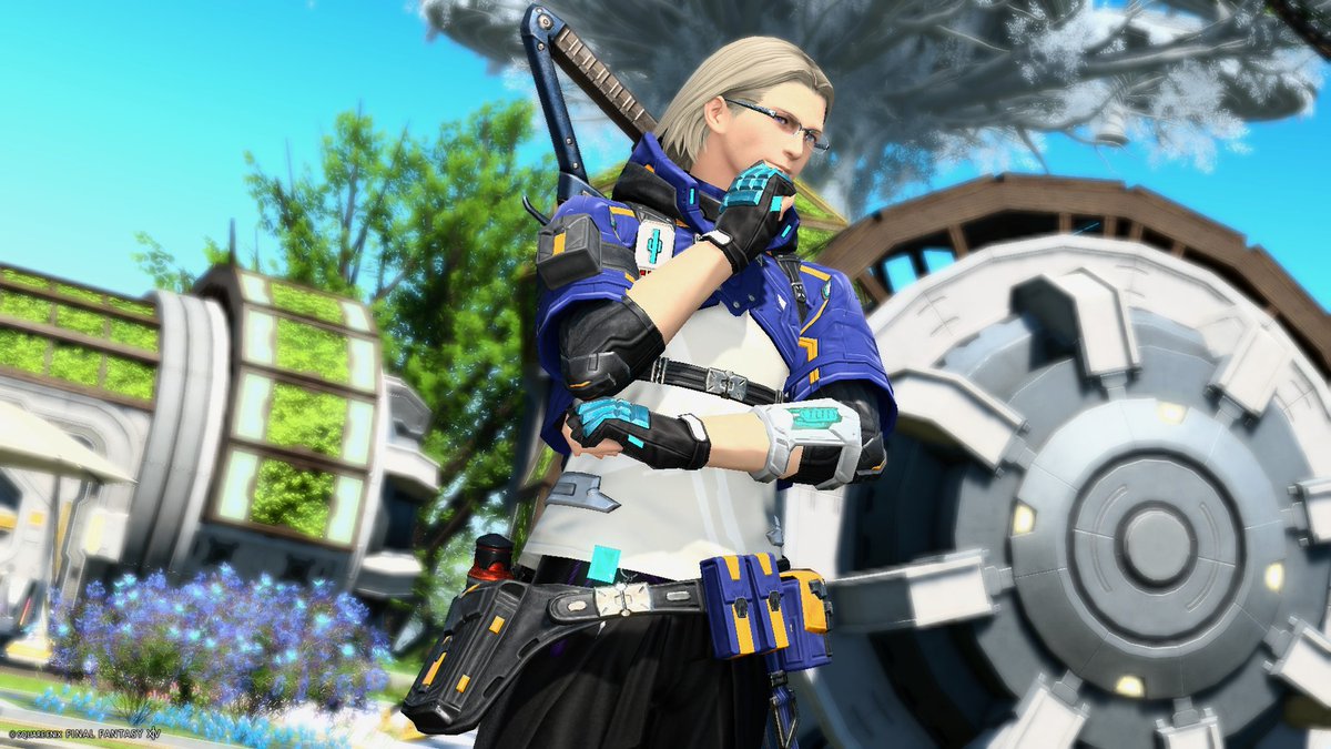 ff14_KK_'s tweet photo. 新しいコスモな服、どこか懐かしいテイストだなと思いながら、袖を通してみたのですが
古の記憶からPSOを思い出して
1人ですっきりしていました(*´꒳`*) https://t.co/TJTi1aE0Y7