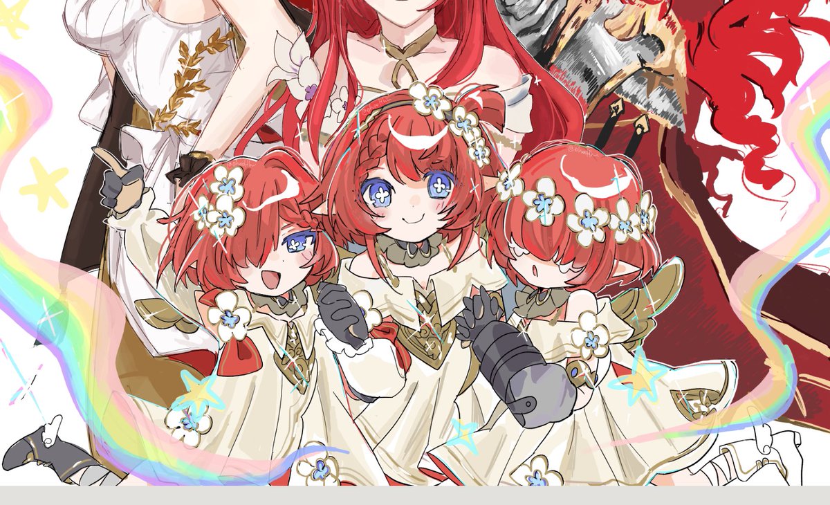 ohoolthu's tweet photo. トリビー トリノン トリアン 描きました🌟❕ 
あまりにも良絵茶 https://t.co/TinD2v9I0m