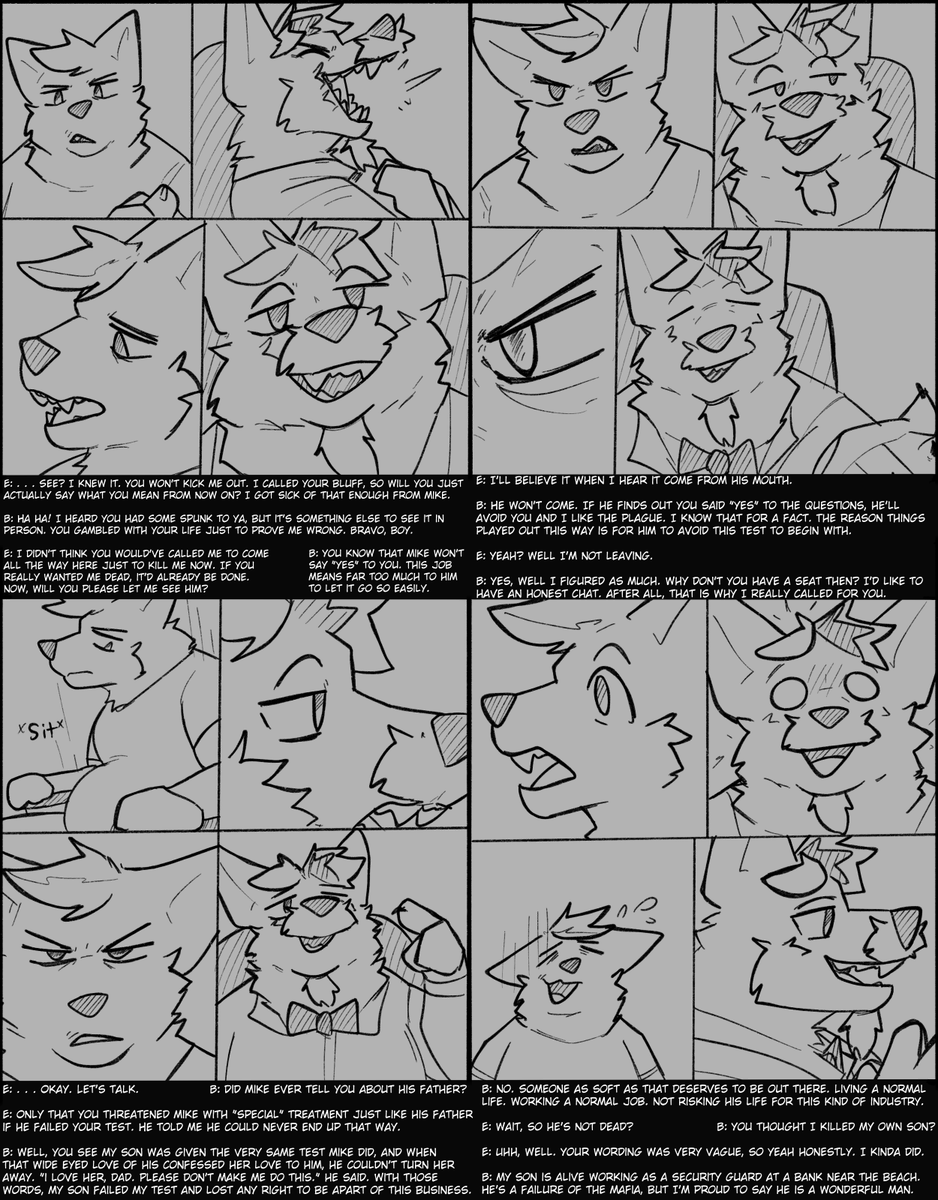 needs_bear's tweet photo. Page 155 of #MyMafiaHusband #furryart https://t.co/yd0OsxFkil
