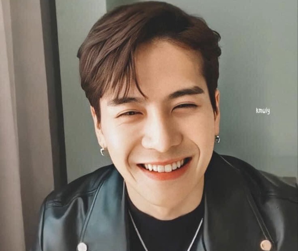 NeeNooch's tweet photo. ความรัก หน้าตาประมาณนี้ 💚 #JacksonWang https://t.co/vzvPDxAu42
