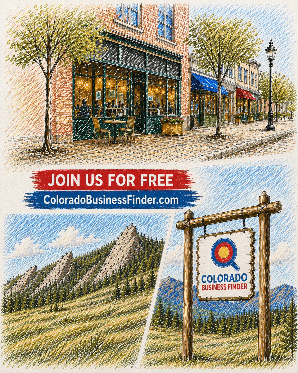 COBusinessFind's tweet photo. If you have a business in Colorado and haven’t joined us yet, now is the time! Once you’re approved, you’ll be able to promote your company for free in our Facebook group. Join us at https://t.co/96hsAHDd3H https://t.co/716P0PHMer