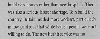 ThreeJacques's tweet photo. The old lie, "jobs that white British  people were not willing to do". The actual situation was jobs that white British  people were not willing to do for the same pay and conditions that a desperate immigrant living with no dependents in an illegal single occupancy slum was willing to do it.

In 1961 the Treasury look at the situation and said that immigration could be stopped completely, and obviously there would be an economic impact, but it wouldn't be terrible. The main consequence would be substantial increases in the pay of nurses and transport workers.