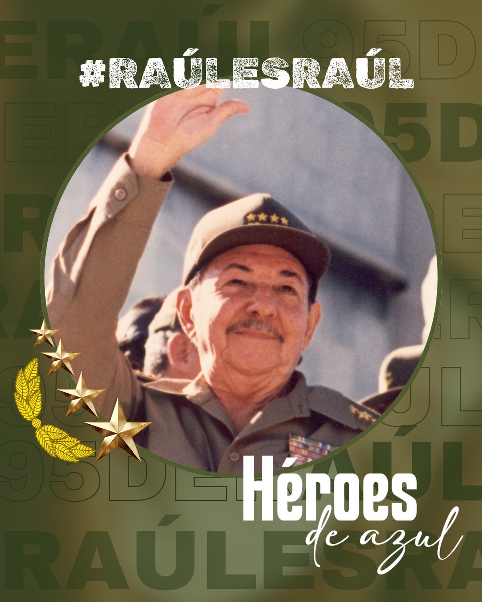 ena_cuba's tweet photo. @DiazCanelB #RaúlEsRaúl Ese binomio indisoluble —seguridad y ternura, deber y amor— es la gran enseñanza de Raúl Castro Ruz.
Porque el General de Ejército nos demostró que un líder puede ser firme sin perder la calidez, exigente sin dejar de ser humano.
Honor y gloria. https://t.co/eVGgsnbORD