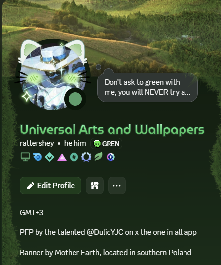 RattersHey's tweet photo. New layout #Yup #ImGreen https://t.co/QU8vmhx83H