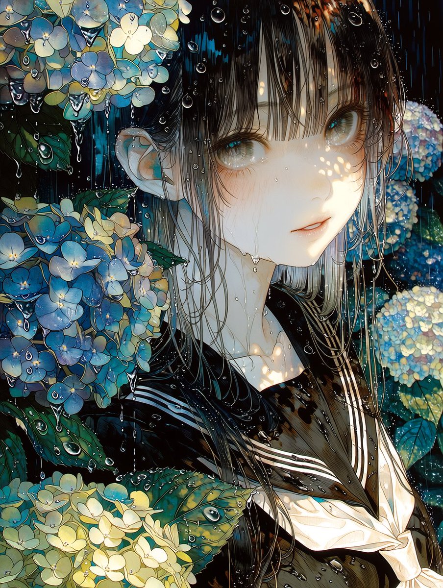 みんなの梅雨AIアート2026 素敵な梅雨の企画に参加させていただきます