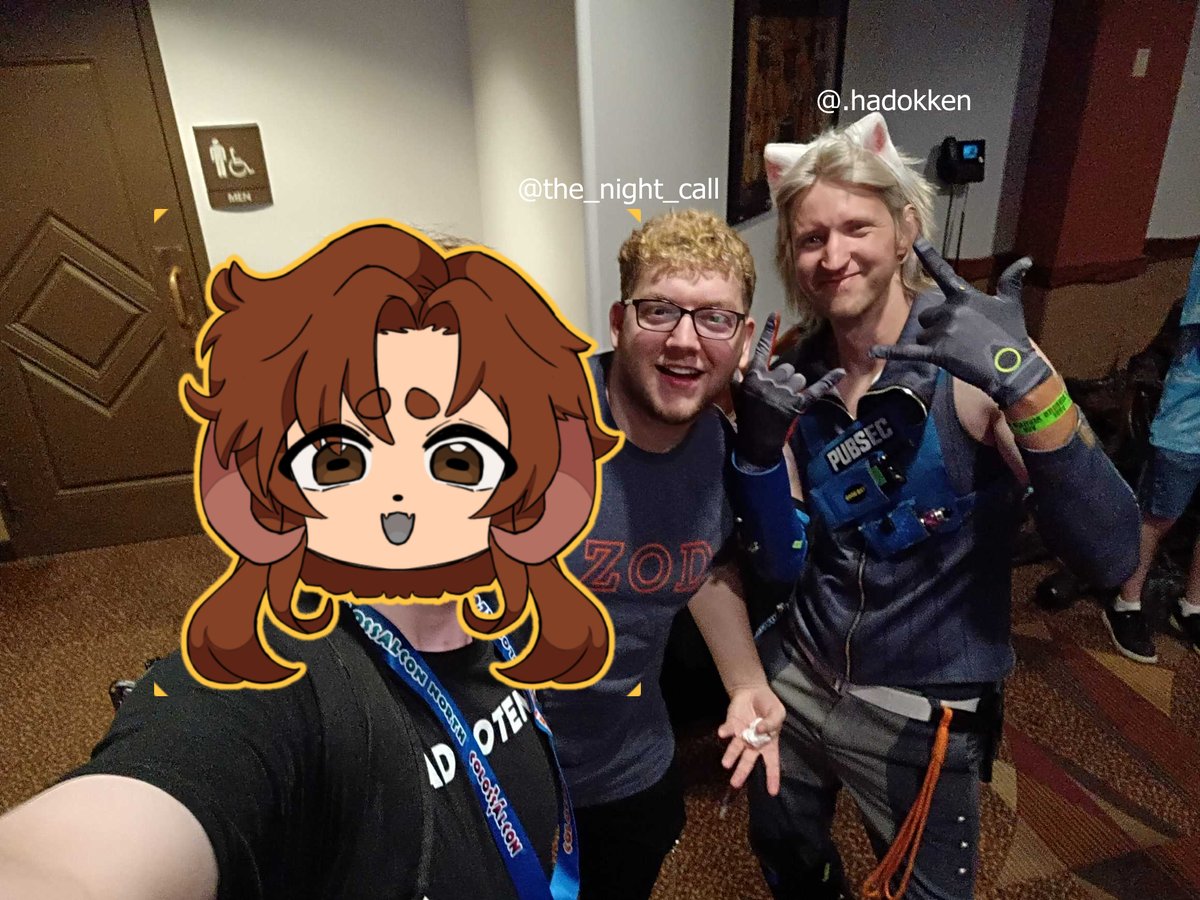 morrow_vt's tweet photo. I forgot to post these, but I went to ColassalCon Prime this past weekend, and I met some pretty cool people and got some pretty cool pictures!! https://t.co/J0dPyZaDHC