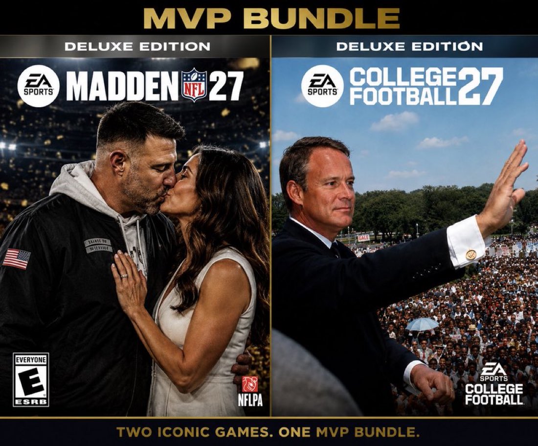 SpacesStoolies's tweet photo. Madden 27 Deluxe Edition https://t.co/UJ9OnKq6Oi
