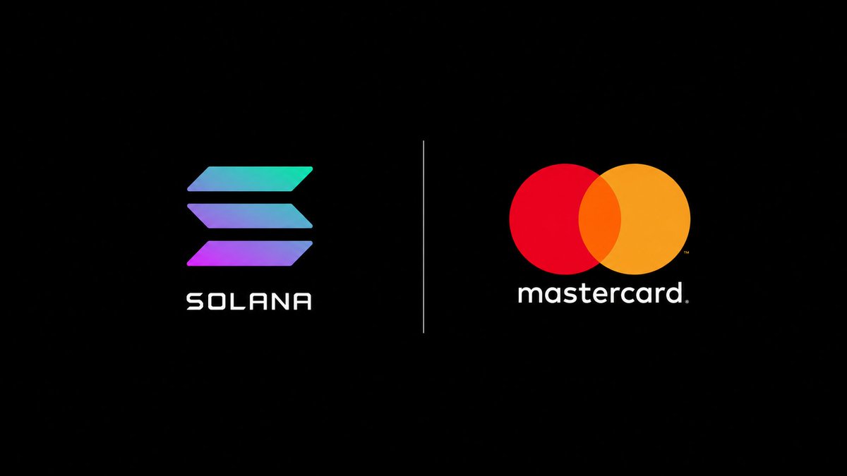 SolanaHub_'s tweet photo. 🚨@Mastercard expands stablecoin settlement to @Solana. Adds $USDC, $PYUSD, $RLUSD and SoFiUSD for 3.7B cards across 210+ countries. https://t.co/zjEQSgJCJO