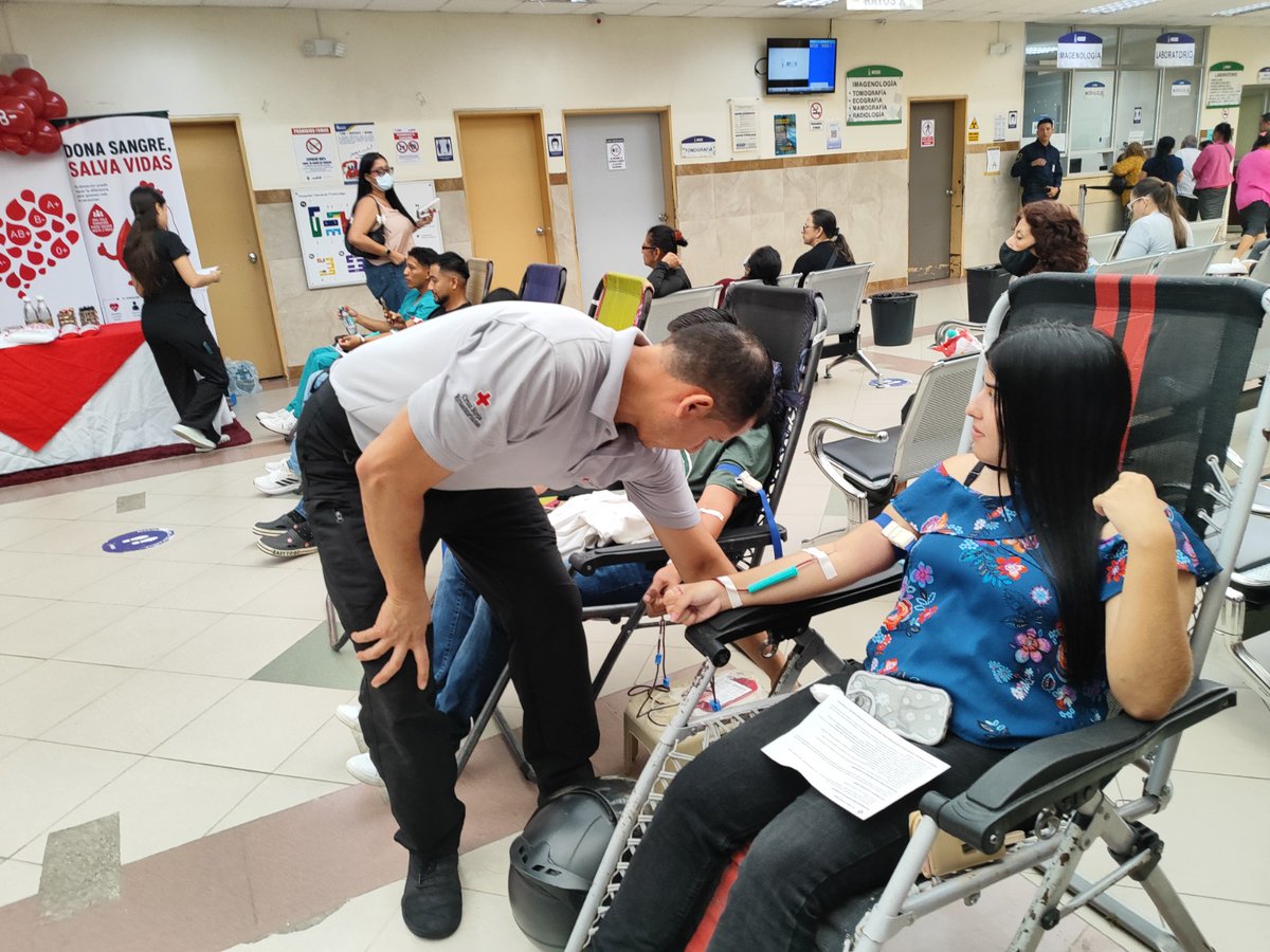 IESS_Manabi's tweet photo. #IESSteCuida I En el Hospital General Portoviejo 🏥 impulsamos una campaña de donación voluntaria de sangre🩸. 

Una sola donación puede salvar hasta 3️⃣ vidas.

Este año realizamos 5️⃣2️⃣6️⃣ transfusiones en esta casa de salud. 💙 https://t.co/ya1dfdHjoB