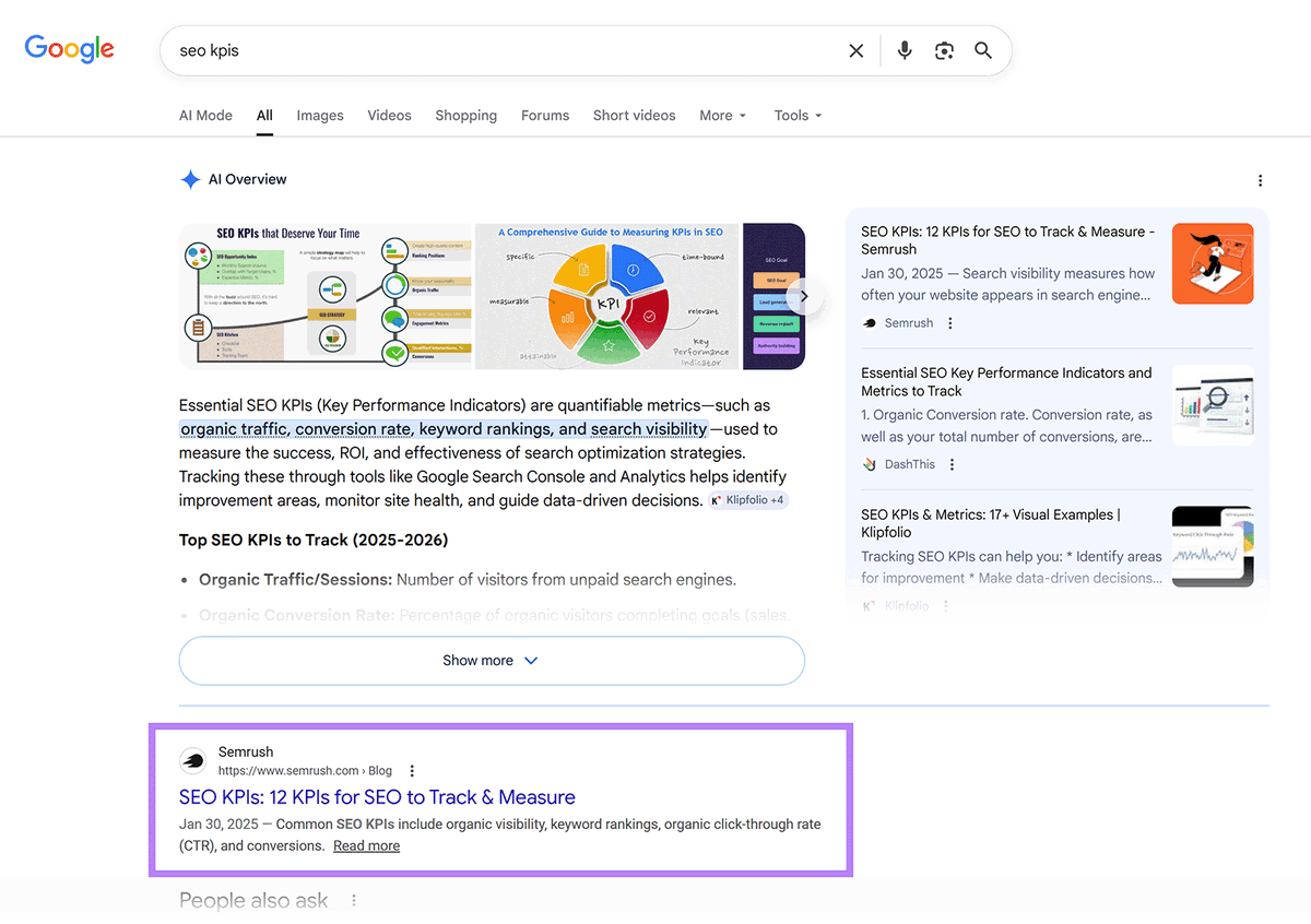 semrush's tweet photo. Appearing in AI-generated answers is unquestionably important for modern brand visibility.

That said, showing up in traditional search engine results is still a powerful way to connect with your audience and drive business results.

We broke down what drives search visibility – and how to improve it in both search engines and AI tools: https://t.co/QP3IG3LIPV.