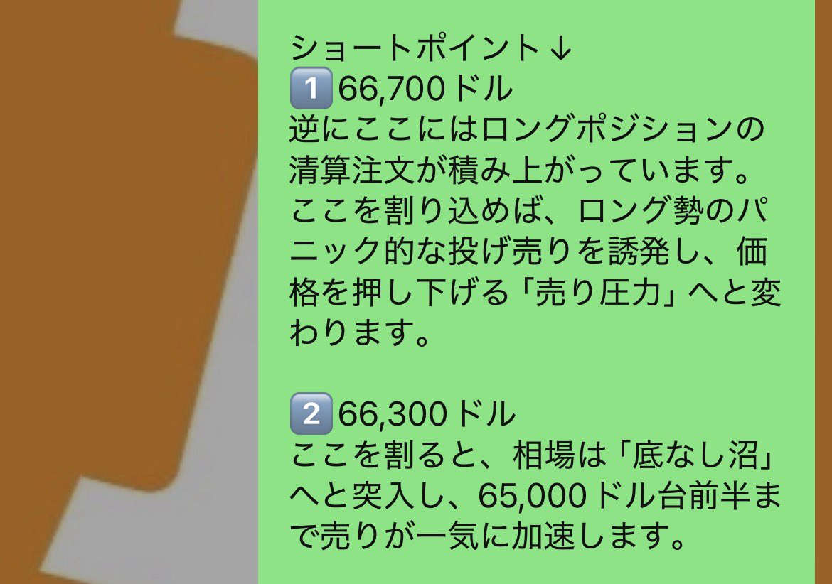 Mirei_neko1's tweet photo. 3連勝。
#BTC #Bitcoin

オープンチャットでビットコインの短期目線を公開
↓
66,700ドルショートがメインシナリオと伝える
↓
66,300ドルを割ると65,000ドル台前半まで落ちると宣言。
↓
綺麗すぎる先出しで無事3連勝。

これが美玲先生のデータ解説の強みです。 https://t.co/5Un1aOa1E4