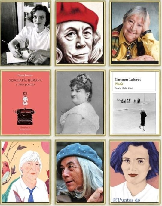 DoFemCo's tweet photo. El martes se celebró en la mayoría de las CCAA  la Prueba PAU correspondiente a la materia de Lengua Castellana y Literatura II  y  como DoFemCo queremos hacer un pequeñísimo repaso y homenaje a las autoras que han sido elegidas este 2026 para examinar a nuestro alumnado. Nuestra motivación está en visibilizar y nombrar a algunas de ellas sin olvidar que aquí no recogemos a todas: Gloria Fuertes en La Rioja y en Canarias,  Carmen Laforet en Murcia y en La Rioja, Carmen Martín Gaite en Andalucía,  Emilia Pardo Bazán en la Comunitat Valenciana...  autoras que os invitamos  a  leer por sus  reflexiones y denuncias a la socialización de las niñas y mujeres en unos roles y estereotipos machistas y patriarcales y por su defensa de la  sororidad y el deseo sexual de las mujeres. Del mismo modo os animamos a visitar nuestros Recursos educativos donde recogemos y actualizamos lecturas feministas como "Grita Casandra" de nuestra compañera Julia Rípodas @JuliaRipodas25 https://t.co/jK8f8Xw0Be #CoeducacionRealYa #FeminismoEnLasAulasYa